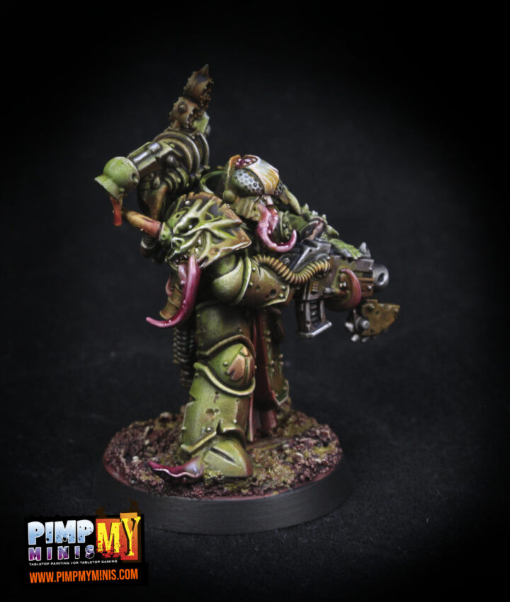 Space Marines Death Guard WH40K Pro Painted