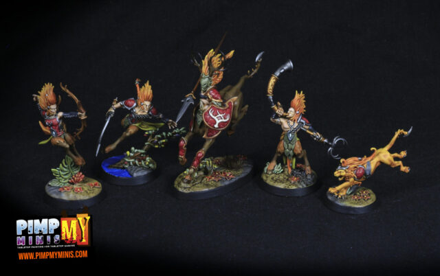 painted wild Hunt miniatures for sale